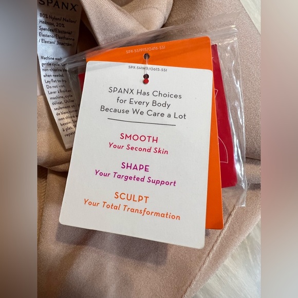 Spanx | NWT High waisted mid- thigh short soft nude - Picture 9 of 9